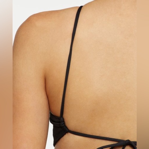 Tavik | Black High-Neck Easton Piqué Bikini - Women Small - Picture 7 of 12